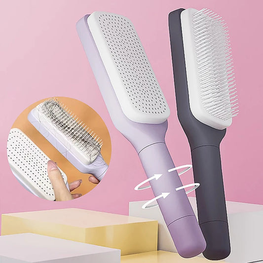 EasyFinds™ Self-Cleaning Hair Brush